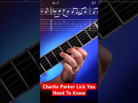 The Charlie Parker Lick Everyone Should Know! Lick of the Day 28