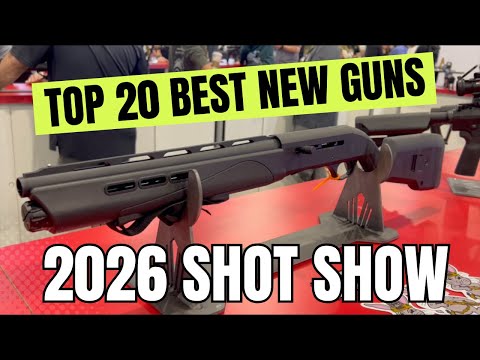 Top 20 Best NEW Guns At 2026 Shot Show