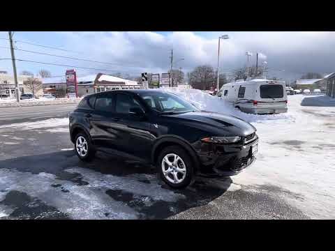 2023 Dodge Hornet GT AWD in Black for sale at Boyer Chrysler Dodge Jeep Ram Fiat Cobourg in Cobourg, ON