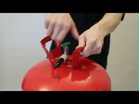 Helium Tank Tutorial How to blow up balloons! Quick and Easy