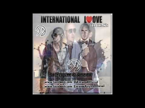 International love ft Chris Brown, Pitbull, Akon, Neyo & Justin Bieber By Dj Emwee