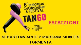 SEBASTIAN ARCE Y MARIANA MONTES - Tormenta - Todi 11/07/2015