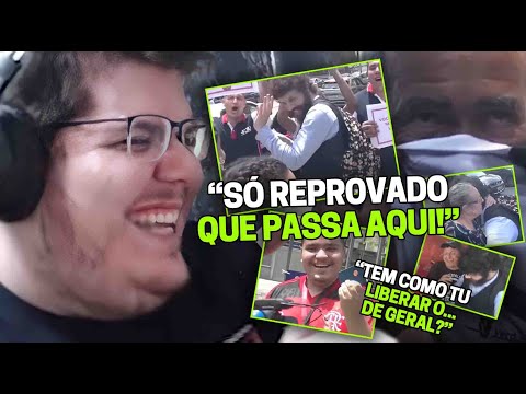 CASIMIRO REAGE AO DIOGO DEFANTE: REPÓRTER DOIDÃO NO ENEM 2022 | Cortes do Casimito