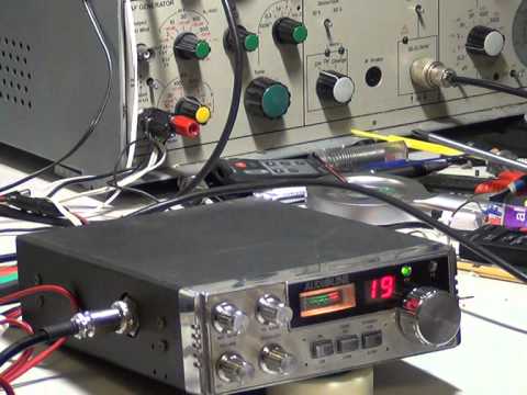 Audioline 341,  UK (27/81 band) CB radio (Mobile). On the air test