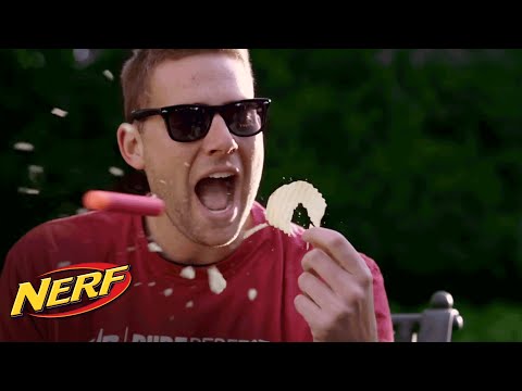 Видео обзор Бластер Nerf Mega CycloneShock