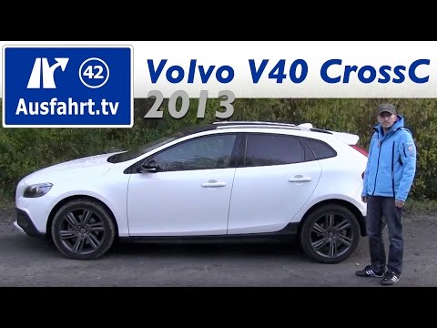 2013 Volvo V40 Cross Country T5 AWD - Test Drive Report - Test - Experiences