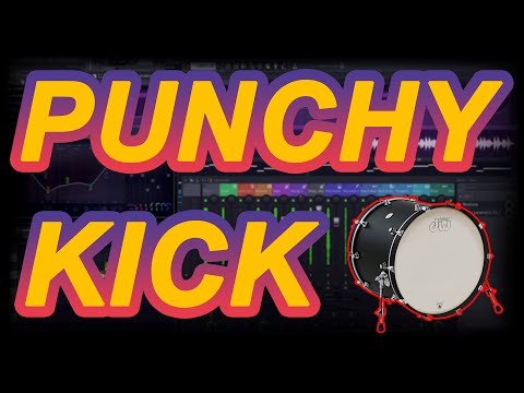 How To Make Your Kick Drums Punchy | Music Production Tutorial | 2021