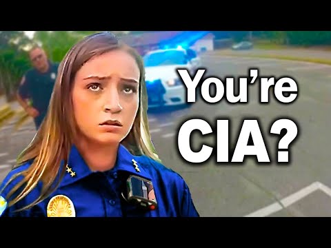 When IDIOT Cops Get Caught by CIA Agents!