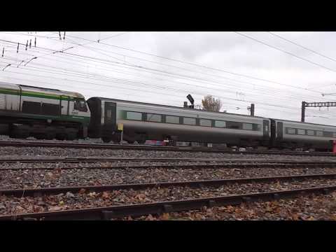 Irish Rail class 201 (227) + Enterprise - Fairview Dart Depot, Dublin