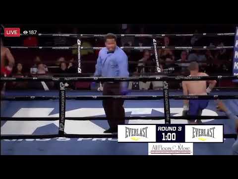 1st pro fight by ko