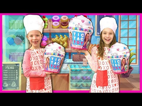 Making our New XOXO Cupcake Surprise Toys !!!