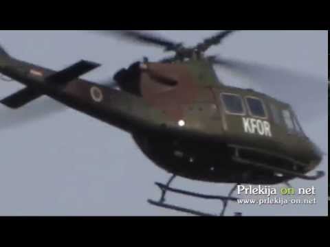 Prelet vojaškega helikopterja nad Ljutomerom