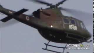 Prelet vojaškega helikopterja nad Ljutomerom