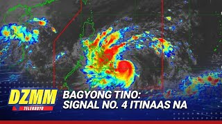 Download lagu Signal No. 4 itinaas na; #TinoPH may 'maliit na tyansa' maging super typhoon | DZMM Teleradyo mp3