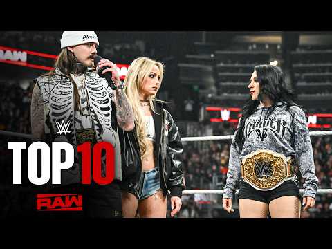 Top 10 Raw moments: WWE Top 10, Feb. 23, 2026