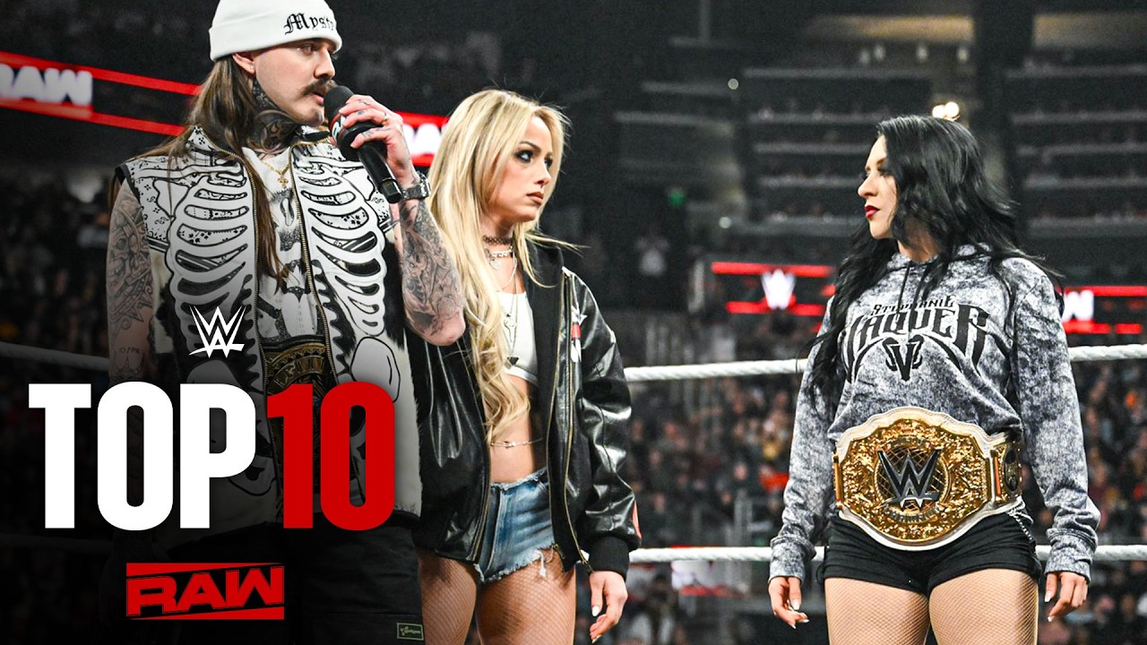 Top 10 Raw moments: WWE Top 10, Feb. 23, 2026