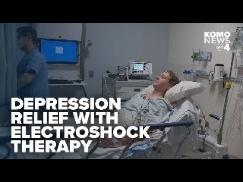 Woman finds depression relief with electroconvulsive therapy