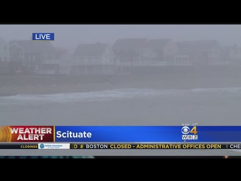 Winds Kick Up Big Waves During Nor'easter