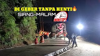 Download lagu DIGEBER‼️Teruss Siang-Malam Pengecoran Jalan. Di Kawasan pegunungan Leuwiliang-Pelabuhan Ratu mp3