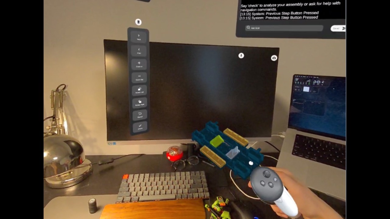 Immersive LEGO Co-Builder
