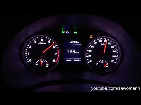 2017 Kia Stonic 1.0 T-GDI 120 HP 0-100 km/h Acceleration