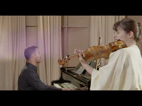 Debussy Arabesque for Violin and Piano | Malwina Sosnowski, Violin & Benyamin Nuss, Piano