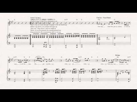 Alto Sax  - Glory -  John Legend and Common -  Sheet Music, Chords, & Vocals