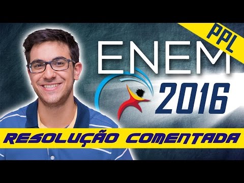 CORREÇÃO COMENTADA MATEMÁTICA ENEM 2016 PPL [COMPLETA] - Umberto Mannarino