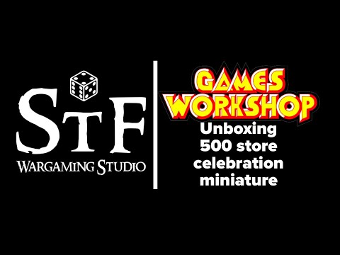 Unboxing and Review of Games Workshop - 500th Store Exclusive Models