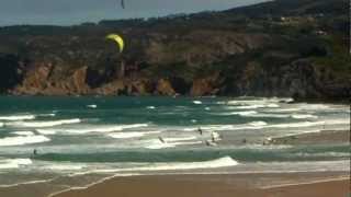 preview picture of video 'Trip kitesurf - Portugal 2012 - Episode 1/4'