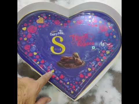 Cadbury Dairy Milk Silk Heart ❤️ Roses Rs 650/- #shorts