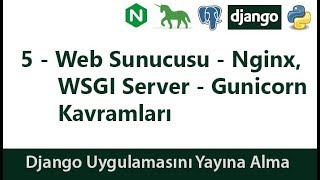 5 - Web Sunucusu - Nginx, WSGI Server - Gunicorn Kavramları - Django U