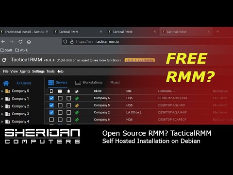 Tactcal RMM - The Open Source RMM Tool