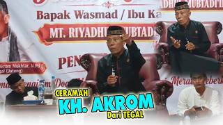 Download lagu Lecture by KH. Muhammad Akrom Mukhtar from Tegal || 10th Annual Commemoration of Mr. Wasmad & Mrs... mp3