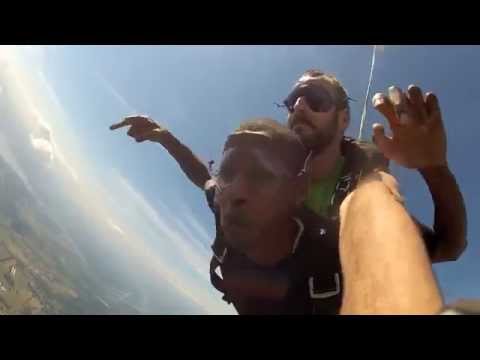 Codarius jumps out of a perfectly good airplane!