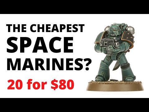 So there's a New Cheap Way to Get Space Marines... Legion Tactical Squads use for 40K