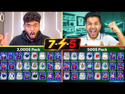 500,000 vs 500,000 Gems Pack Opening! Winner gets $2000