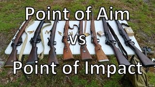 Point of Aim vs Point of Impact with Military Surplus RIfles