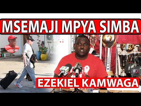 EZEKIEL KAMWAGA ALIE CHUKUA NAFASI YA HAJI MANARA AFUNGUKA KWA MARA KWANZA,,,TAZAMA HAPA....