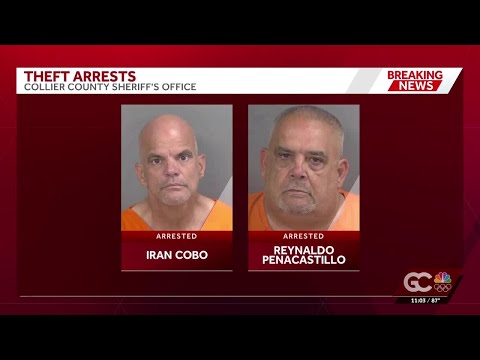 Duo accused of stealing thousands in kitchenware from two Collier County Target stores