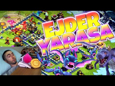 KÖY BİNASI 12 EJDERHA YARASA SALDIRILARI! - TH12 DRAGON BAT - CLASH OF CLANS