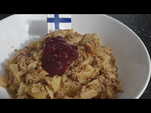 How to make Finnish cabbage casserole - Kaalilaatikko recipe