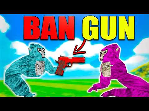 Trolling With Fake BAN GUN In Gorilla Tag!? (Crazy)