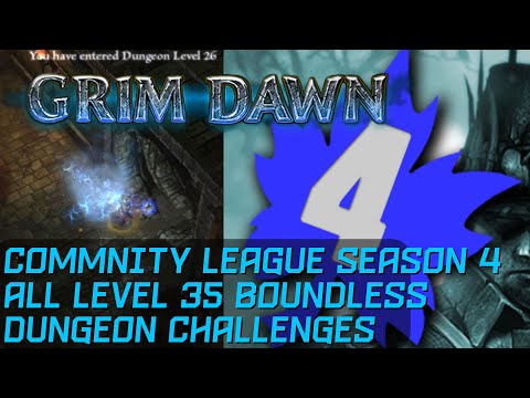 [HC] Grim Dawn Season 4 - All level 35 Boundless 26 Challenges