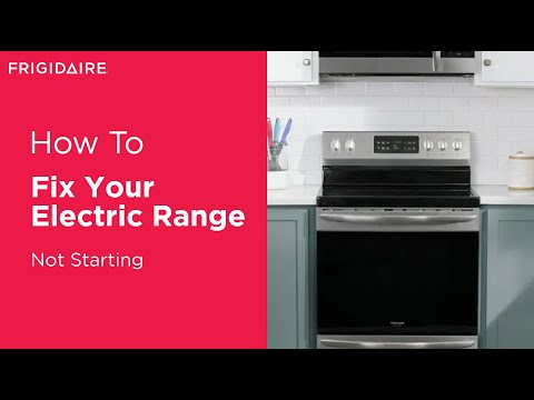 What To Do If Your Electric Range Won't Start