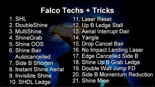 2018 Melee Tech Guides: Falco Melee Tricks