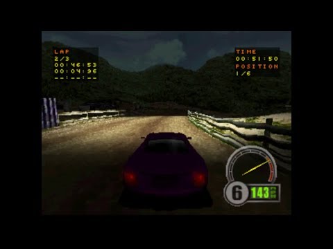 Test Drive 6 (1999) PSX Gameplay - Caribbean BWD Circuit