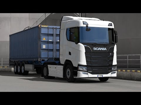 ETS 2 - SCANIA S580 V8 - Trip: Livorno - Terni