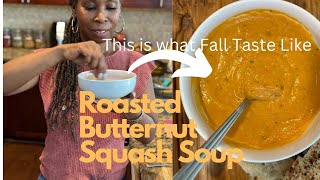 Roasted Butternut Squash Soup | My Vegan Kitchen Life | Cooking | Tasting | Foodie Fun🙃