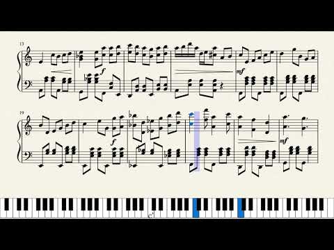 Circulation of Documents (piano solo) Piano Video